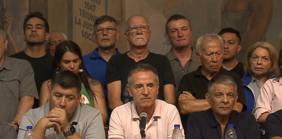 &ldquo;Esta huelga ha sido de un enorme acatamiento, m&aacute;s del 90 por ciento de la actividad estuvo detenida&rdquo;, subray&oacute; Jorge Sola.