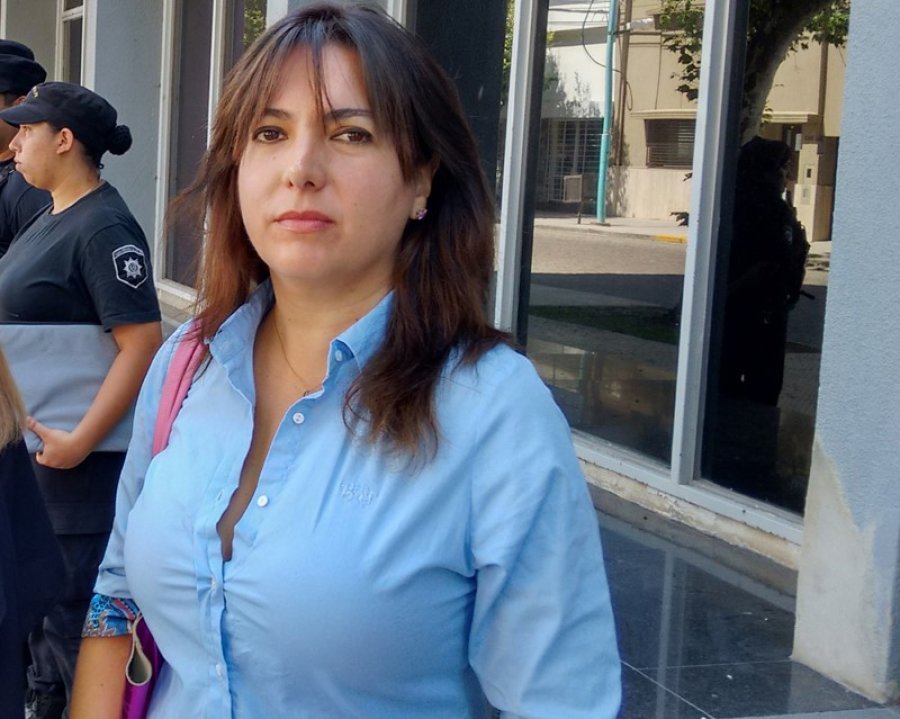 Fiscal Gabriela Lema, de la Secci&oacute;n Violencia de G&eacute;nero, Familiar y Sexual (GEFAS).