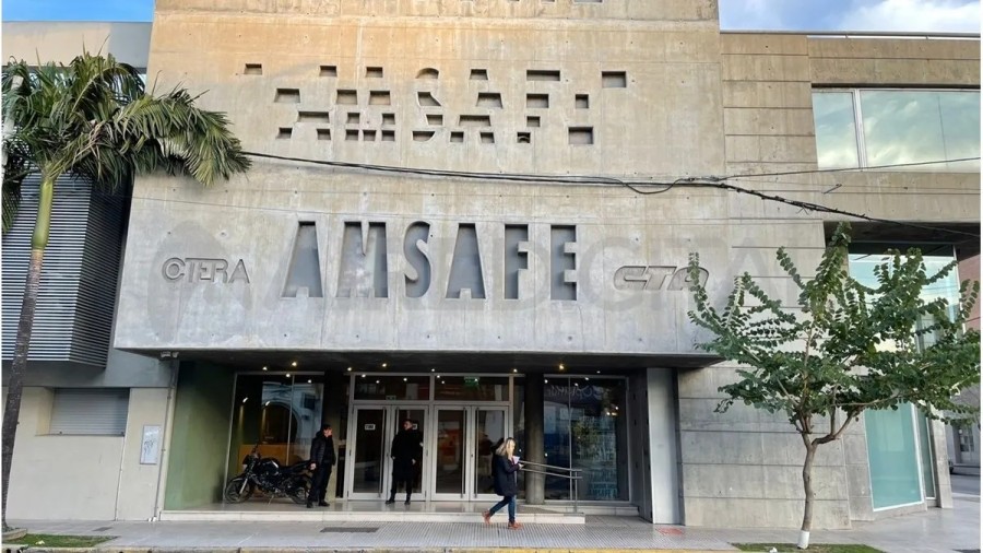 La sede central de Amsafe en la ciudad de Santa Fe.