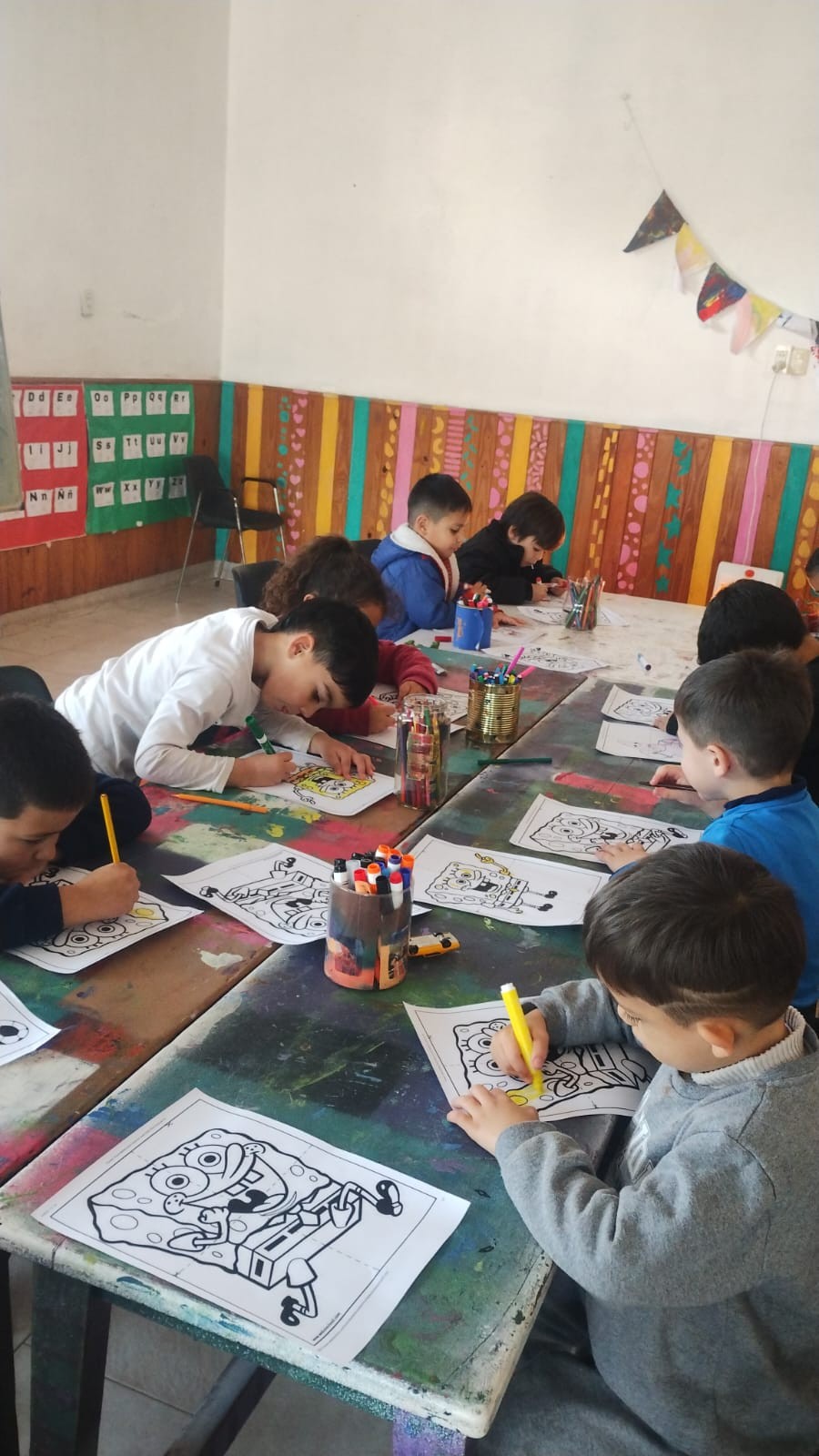 El taller propone un espacio de juego y disfrute.