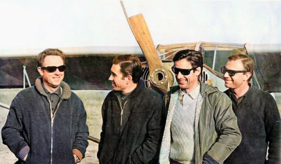 Eduardo Copello, Jorge Ternengo, Oreste Berta y H&eacute;ctor Gradassi.