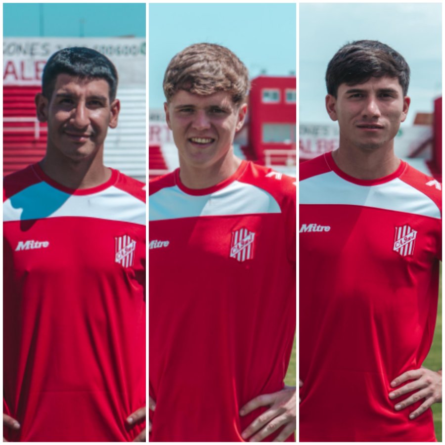 LLEGADOS ESTA SEMANA. Leandro Larrea, Maximiliano Solari y Pablo Ramirez.