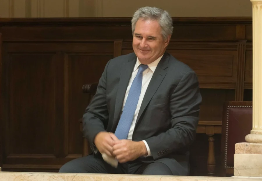 El canciller Quirno, presente en la sesi&oacute;n. (FOTO NA)