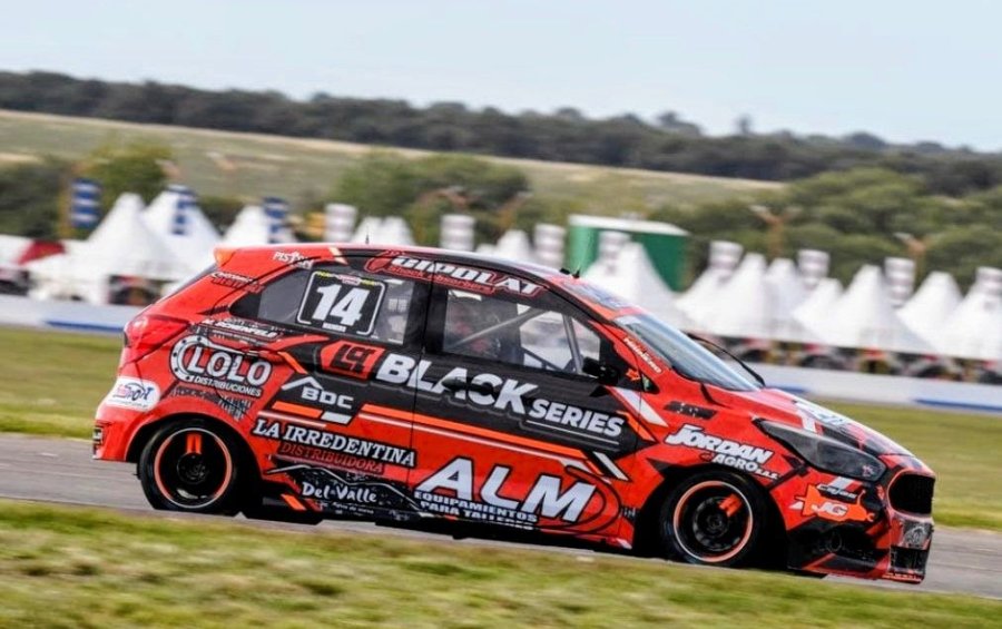 Fabi&aacute;n Mainero fue el mejor del viernes con el Ford Ka en la Clase 2.