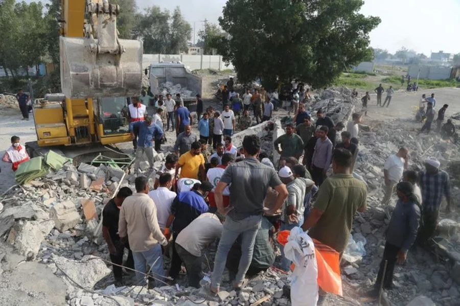 As&iacute; qued&oacute; la escuela iran&iacute; bombardeada por los Estados Unidos e Israel.