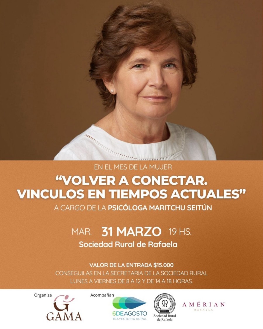 Las entradas se pueden adquirir en la secretar&iacute;a de la Sociedad Rural.