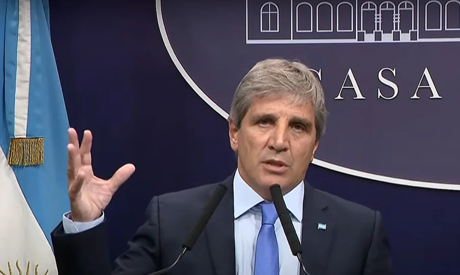 Luis Caputo habl&oacute; sobre el d&oacute;lar y la inflaci&oacute;n.