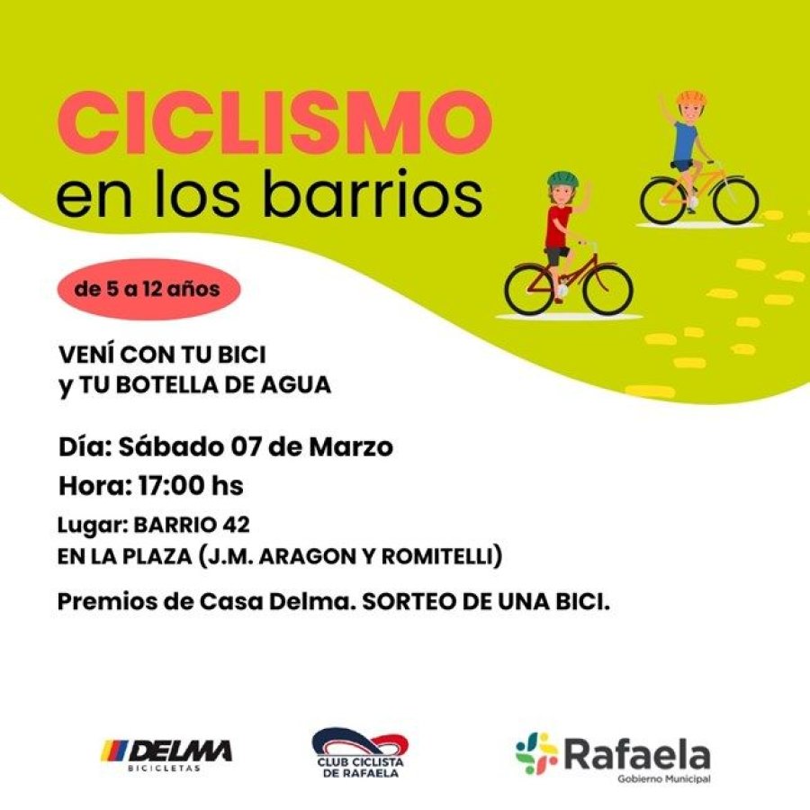 NUEVA TEMPORADA. Ciclismo en los Barrios empieza a transitar su calendario.