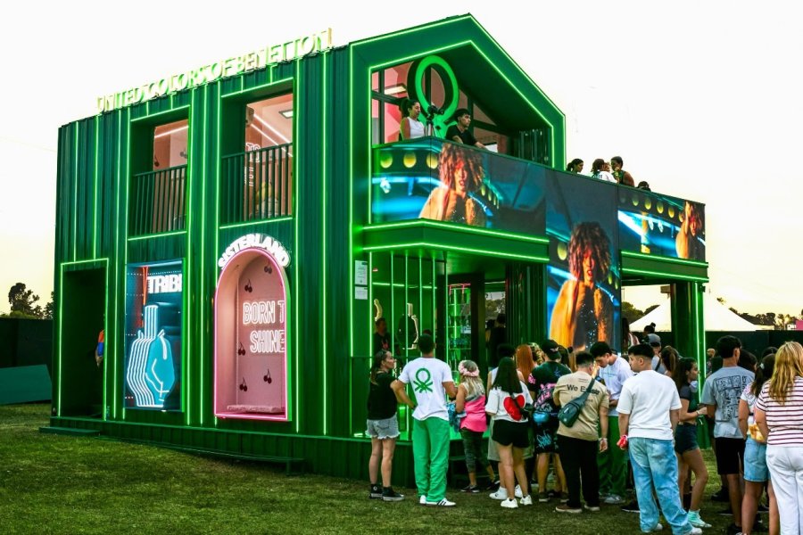 La nueva House of Benetton invita a los asistentes a descubrir el universo de Sisterland y We Are Tribe desde el juego, la m&uacute;sica y la creatividad colectiva.