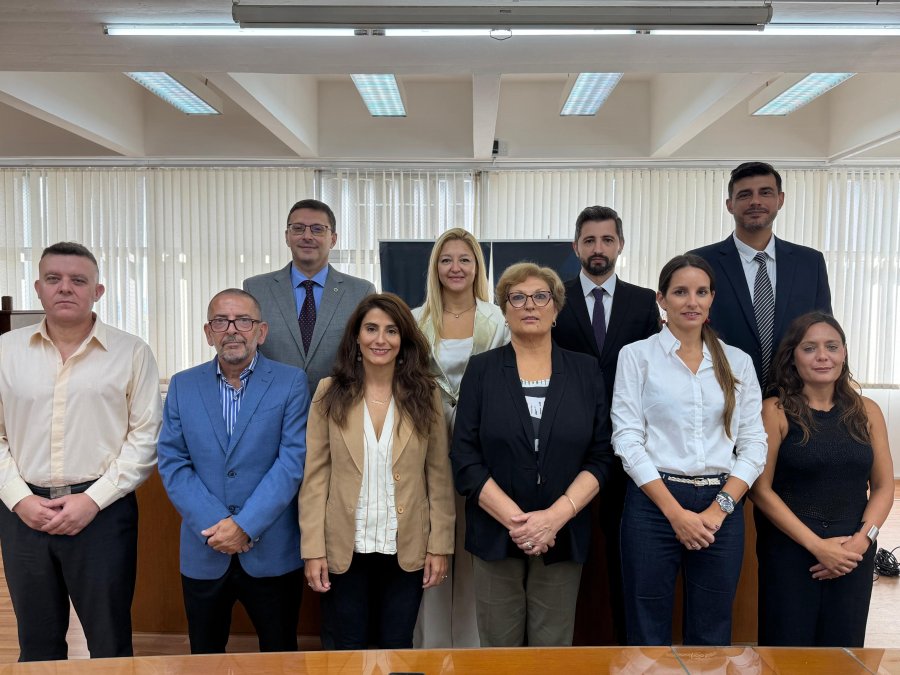 CEREMONIA. Fue encabezada por la presidenta del &oacute;rgano legislativo local, Mabel Fossatt,i y cont&oacute; con la presencia de todos los concejales.