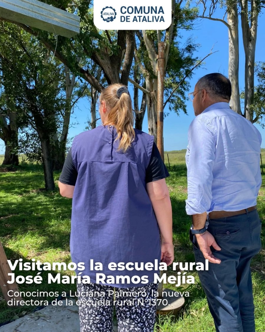 Guiado por Luciana Palmero Jos&eacute; &Aacute;lvarez recorri&oacute; el establecimiento.