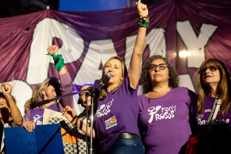 Marcha por el D&iacute;a Internacional de la Mujer.