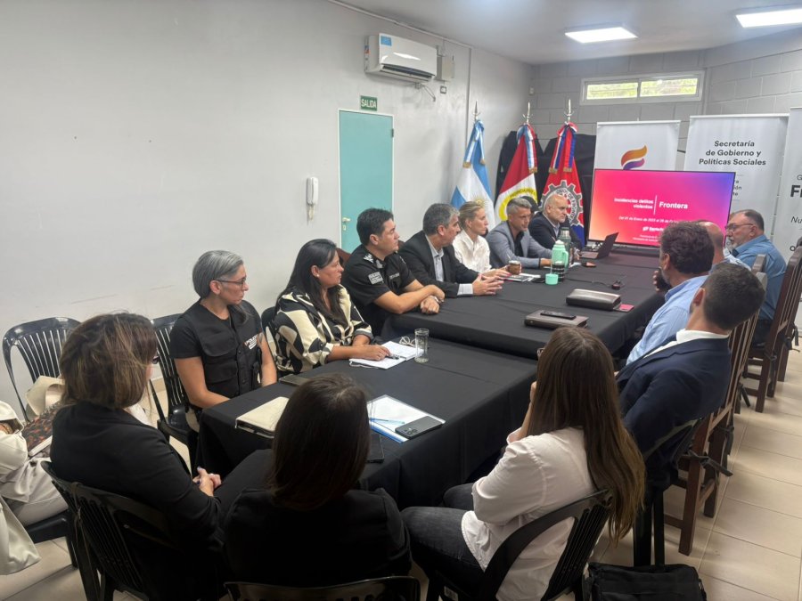 Los protagonistas del reciente encuentro.