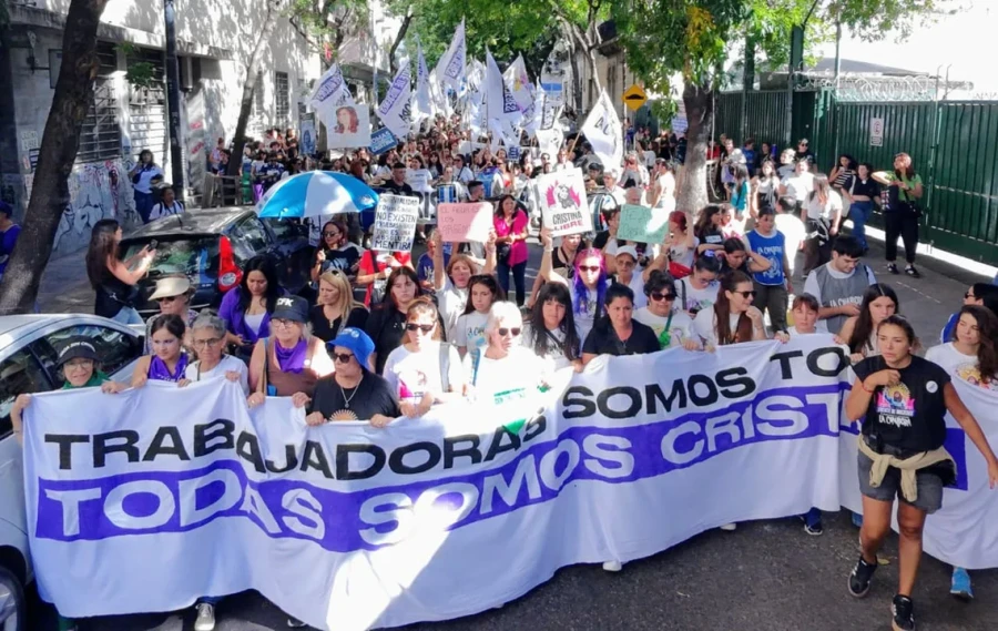 Marcha por el 8M.