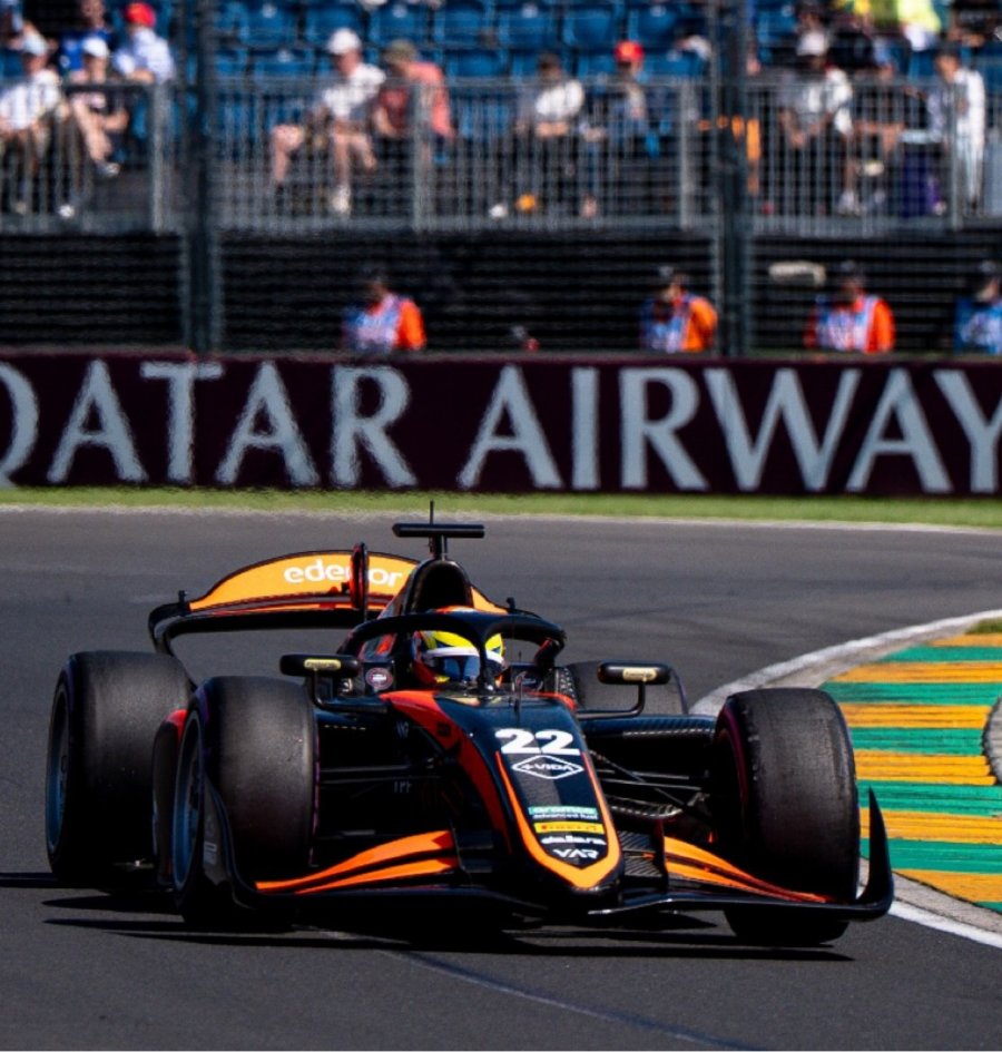 VARRONE. Fue l&iacute;der en buena parte de la carrera en Australia.