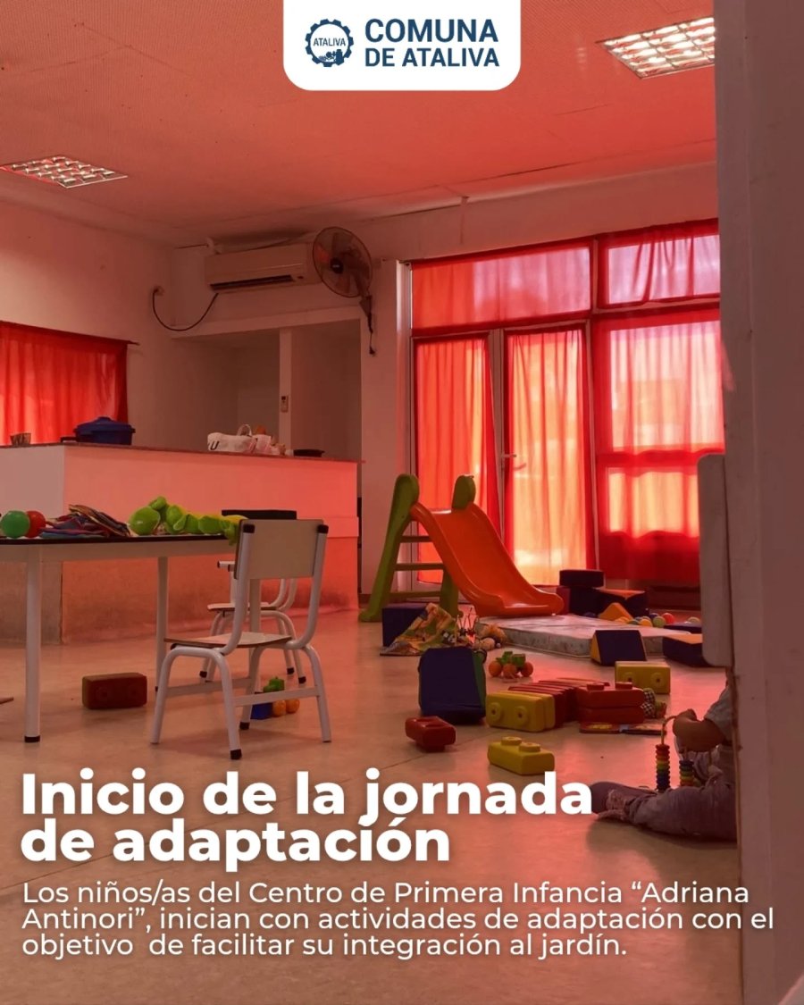 Una de las salitas del organismo comunal.
