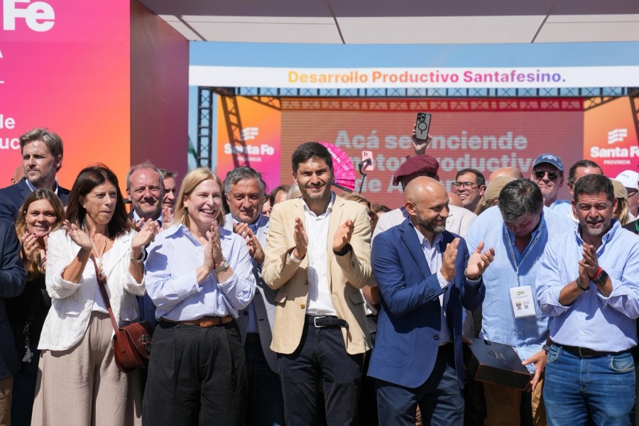 Pullaro dijo presente en Expoagro.