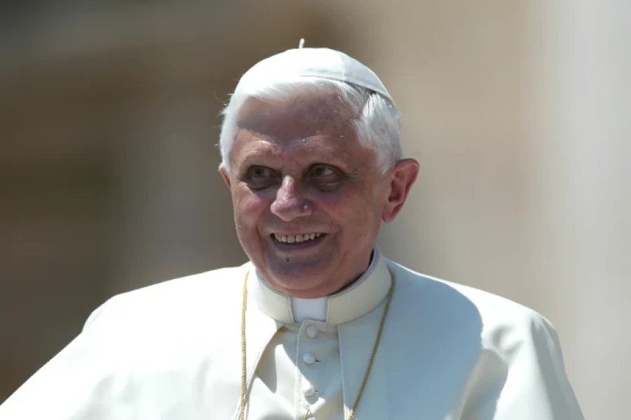 El Papa Benedicto XVI.