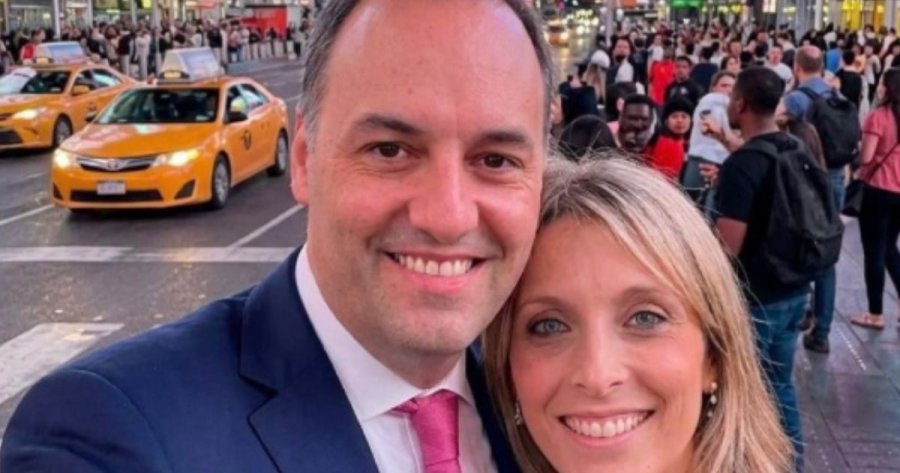 ACUSADO. El jefe de Gabinete, Manuel Adorni, fue denunciado penalmente por el viaje de su esposa junto a la comitiva oficial a Nueva York.