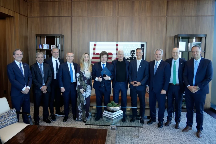 El presidente Javier Milei particip&oacute; de la Argentina Week junto a gran parte de su Gabinete.