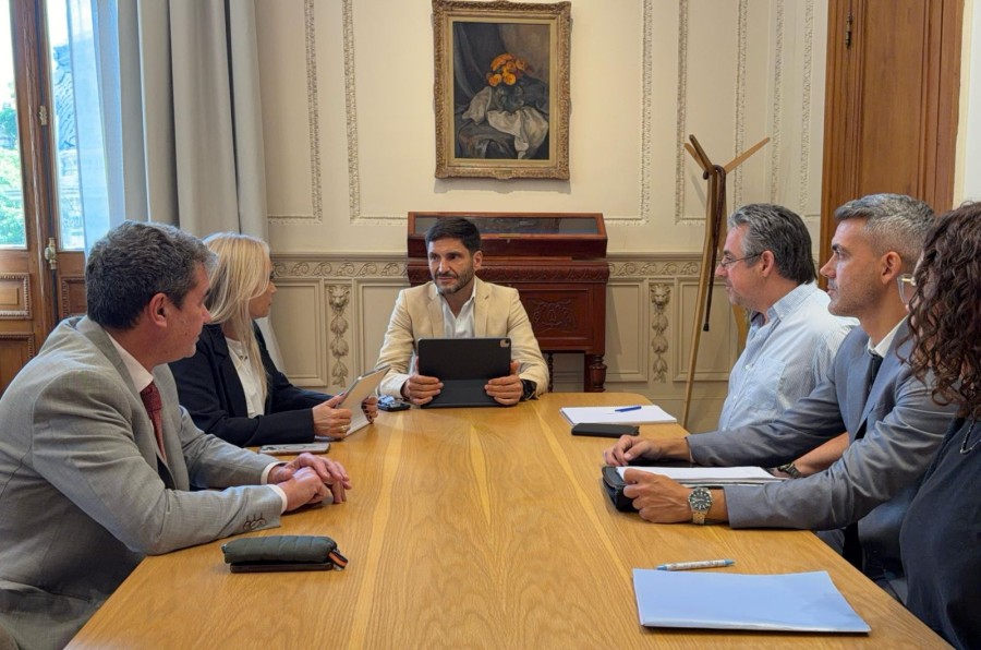 El encuentro se realiz&oacute; en la Sede de Gobierno en la ciudad de Rosario.