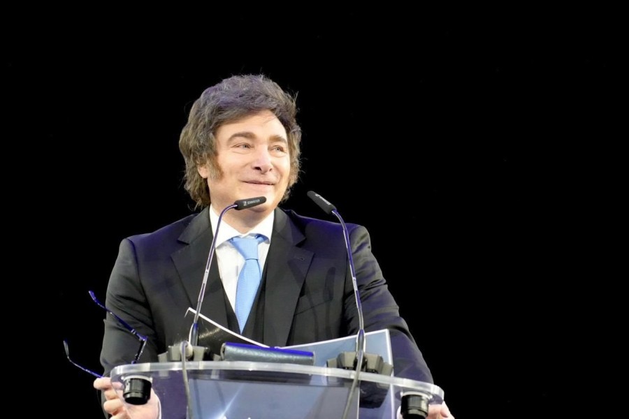 Milei en el Madrid Economic Forum.