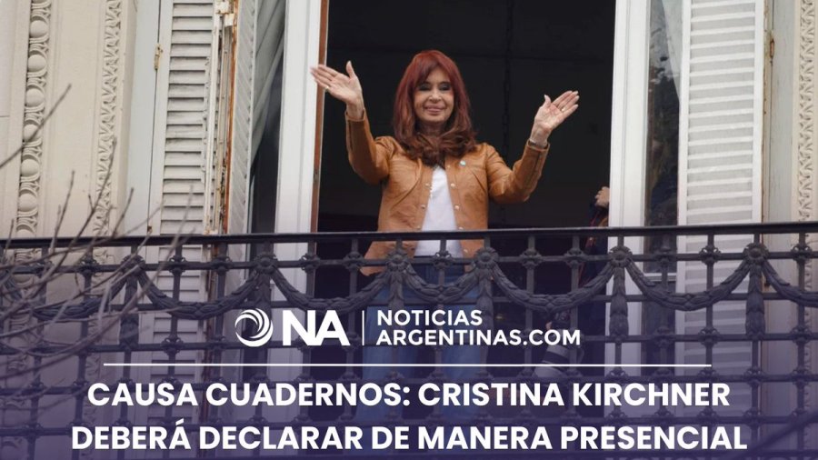 CITADA. Cristina Kirchner, expresidenta de la Naci&oacute;n.