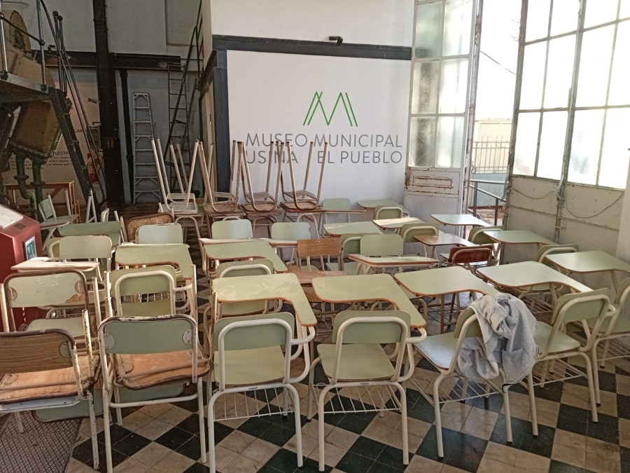Tras un proceso de reacondicionamiento, el mobiliario fue puesto nuevamente en condiciones para su uso.