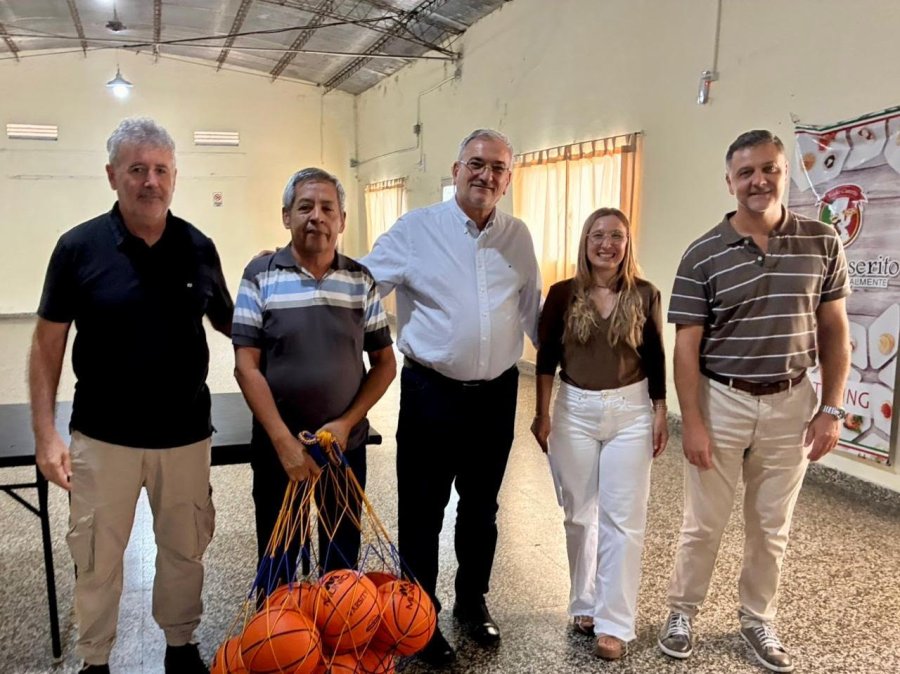 Daniel Bernini, C&eacute;sar Gonz&aacute;lez, Alcides Calvo, B&aacute;rbara Chivallero y Fernando Cattaneo.