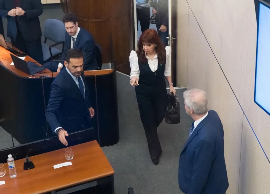 Cristina Kirchner, ex presidenta en Comodoro Py.