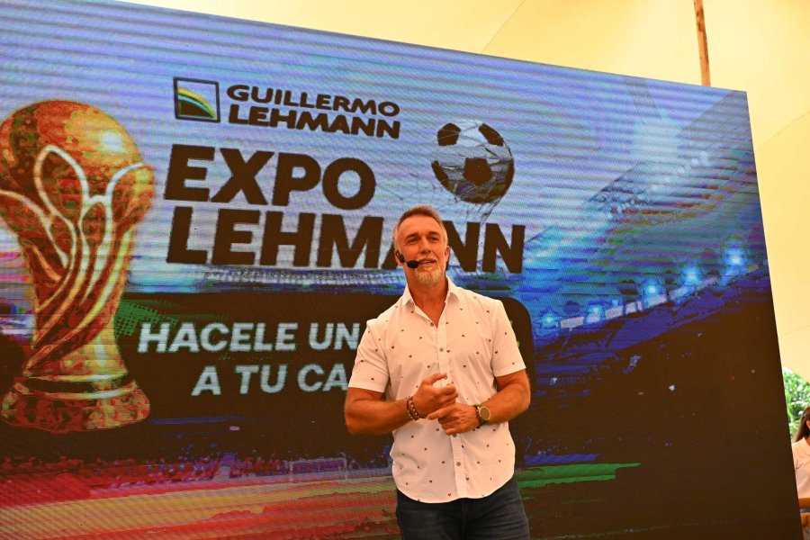 Reci&eacute;n en el final de la Expo Lehmann se anunci&oacute; que el emblem&aacute;tico goleador de la Selecci&oacute;n argentina, Gabriel Batistuta, ser&iacute;a el orador de cierre. (FOTO CGL)