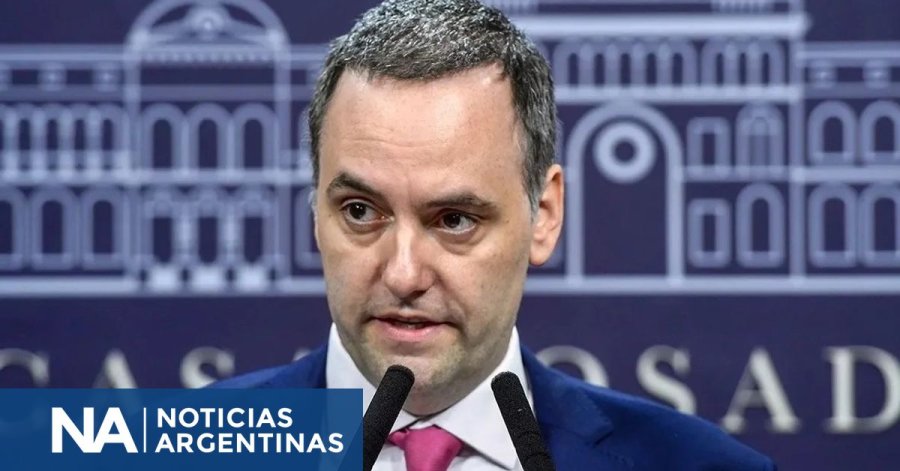 MANUEL ADORNI. El cuestionado Jefe de Gobierno de la era Milei.