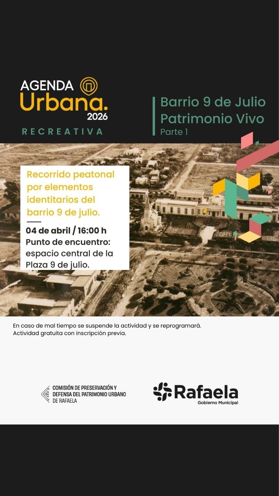 La Agenda Recreativa Urbana vuelve al ruedo.