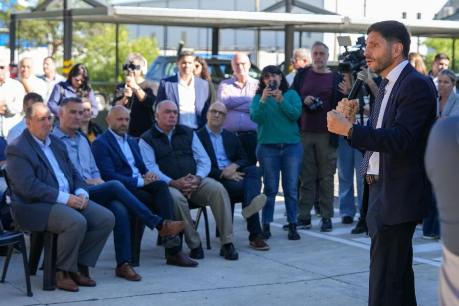 MAS INVERSIONES. &ldquo;Vamos a estar al lado de cada pyme para sostenerla", afirm&oacute; el gobernador Pullaro.