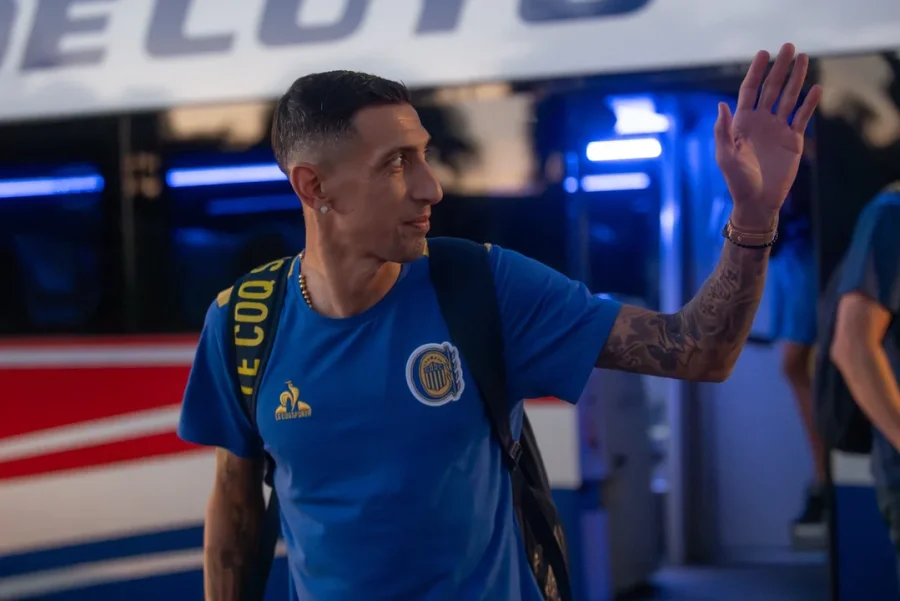 &Aacute;ngel Di Mar&iacute;a, estrella de Rosario Central que volvi&oacute; a lesionarse.
