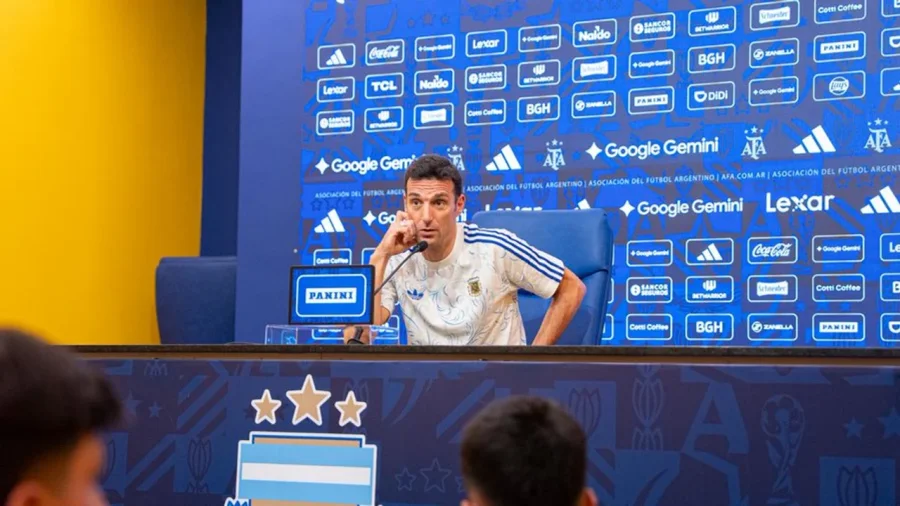 Lionel Scaloni, DT de la Selecci&oacute;n argentina.