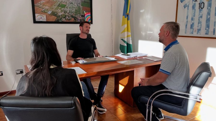 El encuentro en el que fue celebrado el convenio.