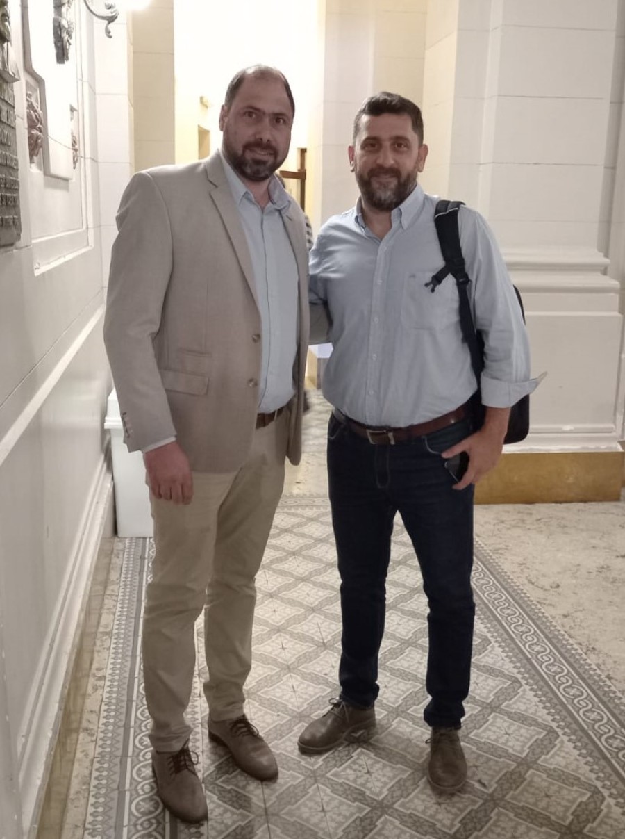 Jos&eacute; Barbero y Mariano Cuvertino.