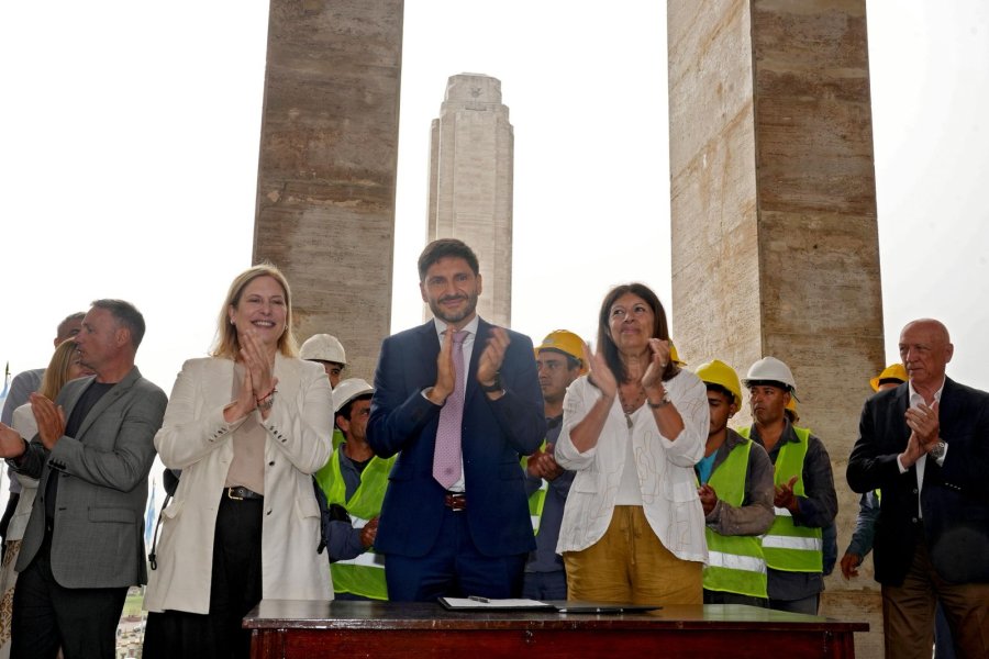 EN ROSARIO. &ldquo;Este es un Gobierno que cumple: las obras que promete, las hace, y las que empieza, las termina&rdquo;, sostuvo Pullaro.