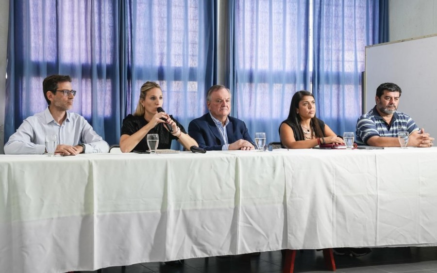 Autoridades del Gobierno de Santa Fe contin&uacute;an con el despliegue interministerial en San Crist&oacute;bal.