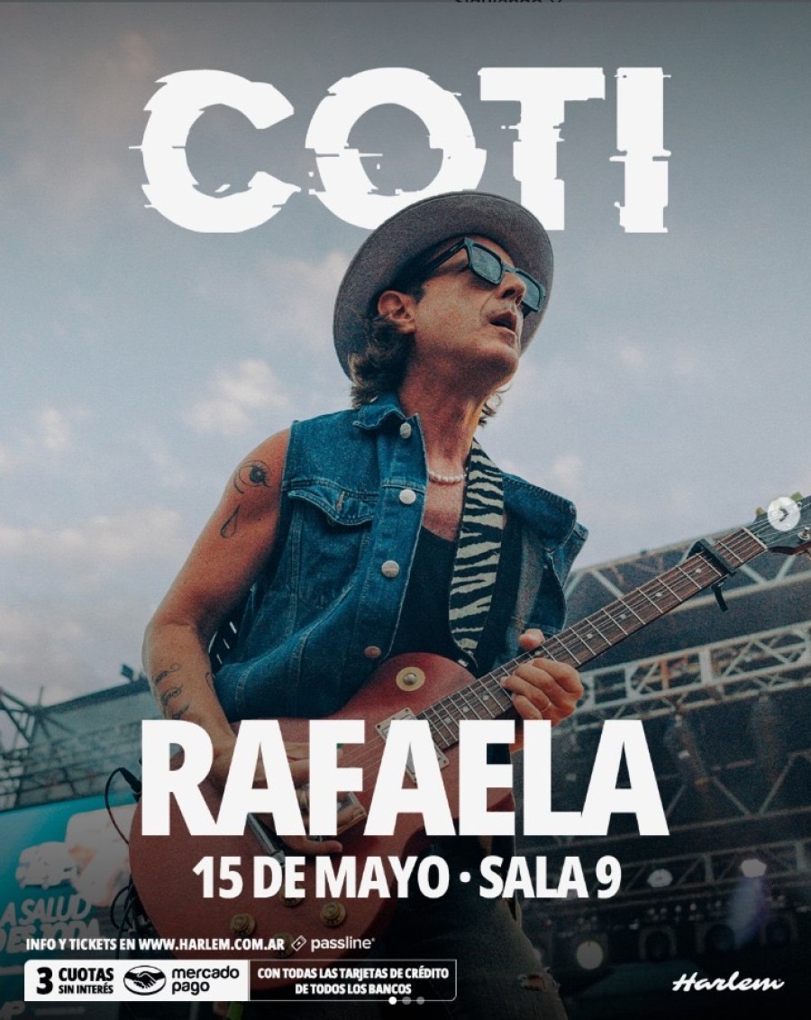 Coti llega a Rafaela.