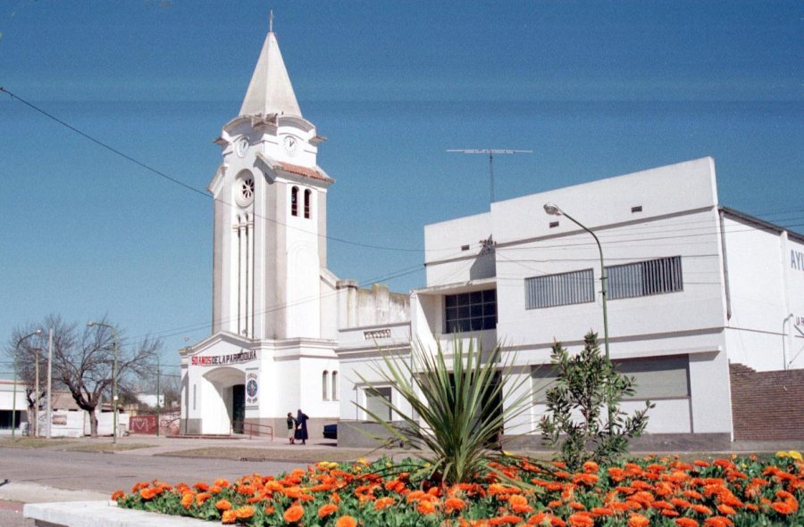La parroquia Santa Rosa de Lima.