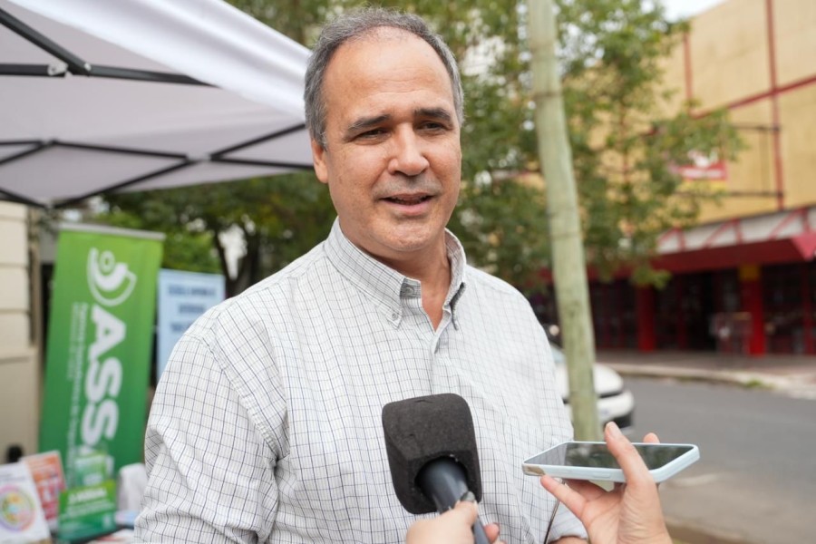 El secretario de la Agencia Santafesina de Seguridad Alimentaria, Eduardo Elizalde.