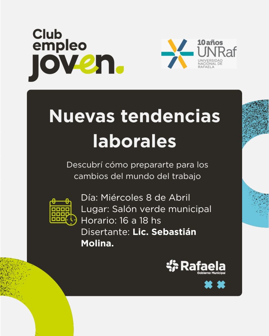 La formaci&oacute;n estar&aacute; a cargo del licenciado Sebasti&aacute;n Molina.
