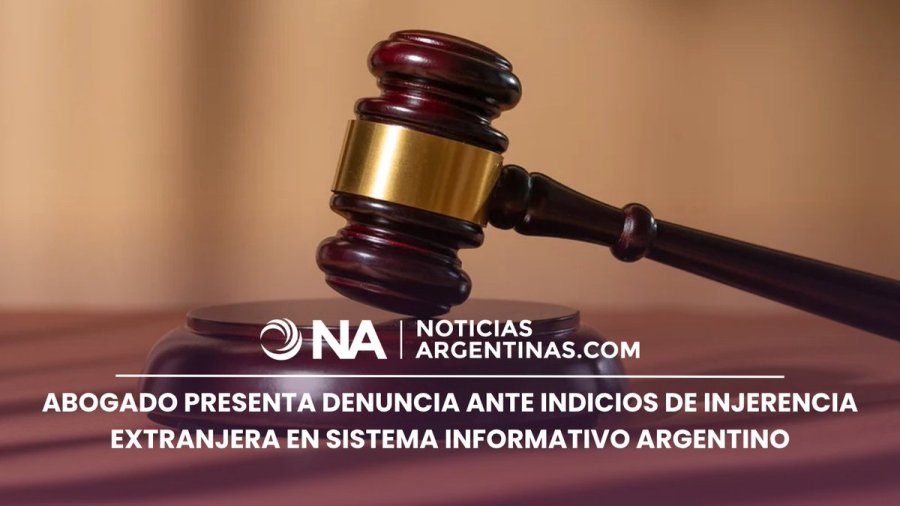 DENUNCIA PENAL. El abogado Jorge Monastersky pidi&oacute; que se investigue la existencia de estructuras extranjeras organizadas que buscan infiltrarse en medios para incidir en la opini&oacute;n p&uacute;blica.