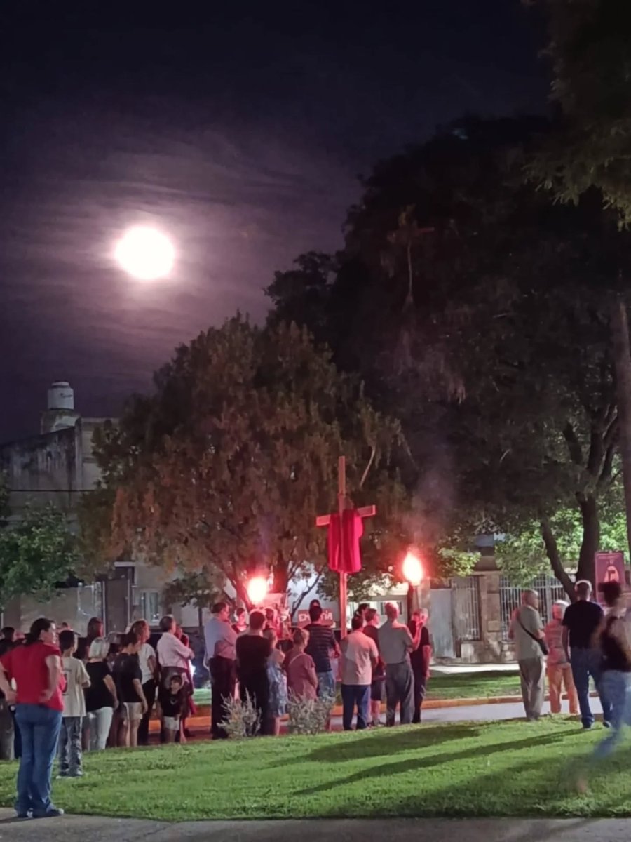 Imagen capturada anoche.