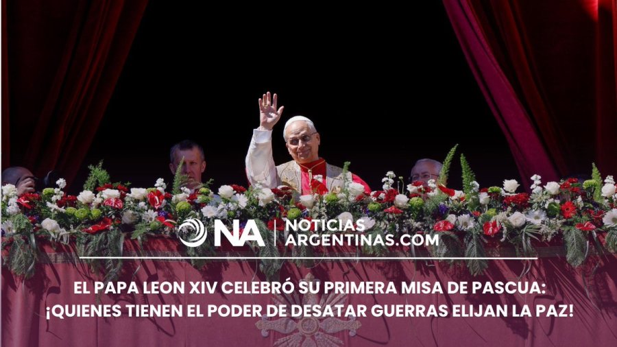 RECLAMO. El Papa Le&oacute;n XIV pidi&oacute; por el fin de las guerras y lanz&oacute; un fuerte mensaje de paz.