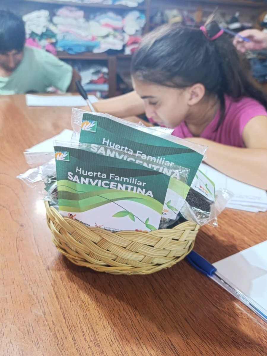 La Municipalidad destac&oacute; la entrega de semillas.