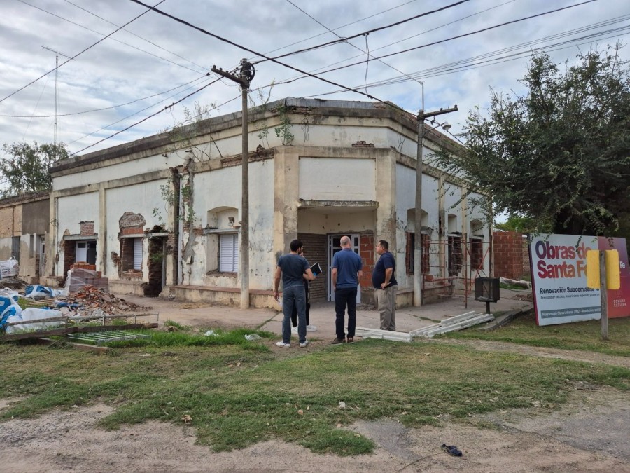 Los trabajos tienen un avance del 75%.
