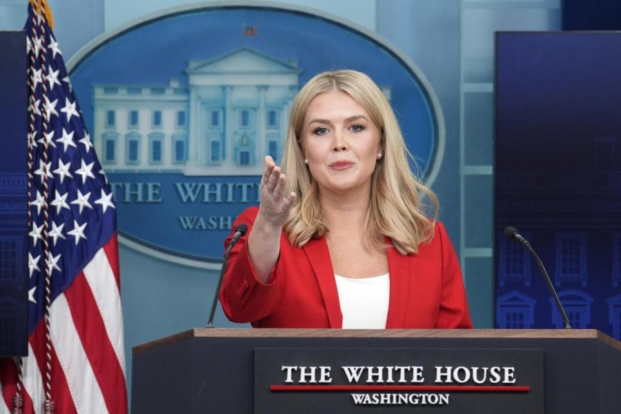 TENSION EN MEDIO ORIENTE. La portavoz presidencial, Karoline Leavitt, afirm&oacute; que el pedido responde a una orden directa del presidente Donald Trump.